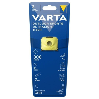 Varta Outdoor Sports H30R Ultra Light Charge 18631L