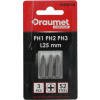 EGA DRAUMET PREMIUM Bity PH1, PH2, PH3 - 3 kusov 25