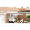 vidaXL Automatická vysúvacia markíza svetlosivá 350x250 cm 3330384