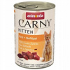 Animonda Carny Kitten hydina a hovädzie mäso krmivo 400 g
