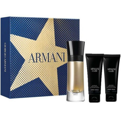 Giorgio Armani Code Absolu SET: Parfumovaná voda 60ml + Sprchový gél 75ml + Balzam po holení 75ml pre mužov