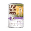 VetExpert RAW PALEO Duoprotein kačica a diviak pre dospelých psov - mokré krmivo pre psov - 400 g