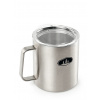 Turistický hrnček GSI Outdoors Glacier SS 15 oz Camp Cup (444 ml) - brushed