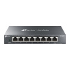 TP-Link TL-RP108GE sieťový prepínač Riadený L2 Gigabit Ethernet (10/100/1000) Podpora napájania cez Ethernet (PoE) Čierna (TL-RP108GE)