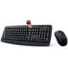 GENIUS Smart KM-8100 klávesnica a myš/ Bezdrôtový set 2,4 GHz mini prijímač/ USB/ čierna/ CZ+SK rozloženie/ SmartGenius 31340004403