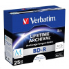 VERBATIM MDisc BD-R(5-pack)Jewel/4x/25GB