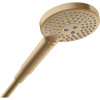 AXOR ShowerSolutions ručná sprcha 3jet, priemer 125 mm, kartáčovaný bronz, 26050140