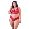 Cottelli Plus Size jemná čipkovaná podprsenka