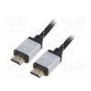 Cable HDMI 1.4 HDMI plug,both sides polyamide 7.5m black