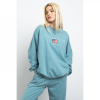 Daisy Street LA Sweatshirt Washed Blue 6 (2XS)