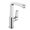 Hansgrohe Metris New - Umývadlová batéria s otočným výtokom a výpustom, chróm 31087000