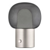 Blomus Stolová LED lampa Blomus IRIS V.32cm nerezová matná / šedé sklo