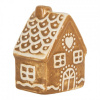 Clayre & Eef Dekorácia perníková chalúpka Gingerbread Cott - 6*4*7 cm - Clayre & Eef