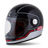 přilba Fibre Jawa Sport, CASSIDA (černá/stříbrná/červená) 2XL (63 až 64 cm)