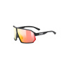 Slnečné okuliare UVEX Sportstyle 237 CV, black matt/mirror red S2