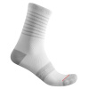 Dámske ponožky Castelli SUPERLEGGERA W12 biele - S/M