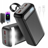 POWERBANK 50000mAh UNIVERZÁLNY LCD 3 VÝSTUPY 22W CESTOVANIE LIETADLOM