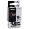 páska CASIO XR-18WE1 Black On White Tape EZ Label Printer (18mm) (XR-18WE1)