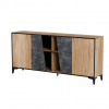 Cama 4D komoda OVO 180x38xV83 dub/beton
