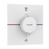 Hansgrohe ShowerSelect Comfort - Termostatická batéria pod omietku, na 2 spotrebiče, matná biela 15572700
