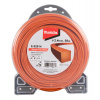 Makita E-02814 struna nylonová Plus 2,4mm, 69m, oranžová, hranatá