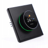 Smart Termostat s Otočným Gombíkom WIFI pre Elektrické Podlahové Kúrenie 16A Čierny GB