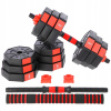 ZÁŤAŽ sada 16 tanierov + 2 krátke tyče 40 kg (ZÁŤAŽ sada 16 tanierov + 2 krátke tyče 40 kg)