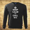 Keep calm and call 911, Barva Černá, Velikost L Bezvatriko.cz 502015