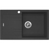 Granitový drez Sinks Linea 780 N Granblack pravý