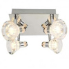 Kúpeľňové svietidlo SearchLight FLUTE chróm 7474CC