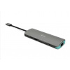 i-tec USB-C Metal Nano Docking Station 4K HDMI LAN + Power Delivery 100 W C31NANODOCKLANPD