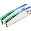 Patriot Viper Elite 5/DDR5/32GB/7000MHz/CL38/2x16GB/RGB/White (PVER532G70C38KW)