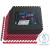 EVA Foam Mat 2 cm HS-A020PM - 8 pcs red/black