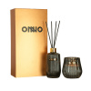 ONNO collection ONNO - GIFTSET ECLECTIC - SVÍČKA + DIFUZÉR GREY - zanzibar 375 ml