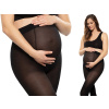 Dámske pančuchové nohavice - tehotenské - Gatta Body Protect Microfibre (40 DEN) Farba: Čierna (nero), Veľkosť: L