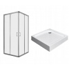 Sprchový kút - Kabína PREMIUM PLUS C 90x90 x190 cm + Sprchová vanička cl (Sprchový kút - Kabína PREMIUM PLUS C 90x90 x190 cm + Sprchová vanička cl)