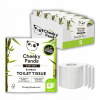 Neparfumovaný toaletný papier The Cheeky Panda 45 ks