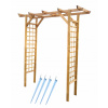 Pergola - Drevené pergoly rovné kotvy súpravy (Drevené pergoly rovné kotvy súpravy)