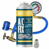 SET na naplnenie klimatizácie automobilov GAZ R12 3v1 Kábel Adaptér AC FIX