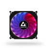 CHIEFTEC duhový větrák TORNADO CF-1225RGB s 6-pinovým konektorem pro GR-01B/CF-3012-RGB CF-1225RGB