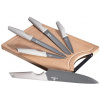 BERLINGERHAUS Súprava nožov s nepriľnavým povrchom + doštička 6 ks Aspen Collection