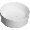 Sapho THIN guľaté umývadlo 38x14 cm, na dosku, matná biela WN548