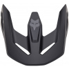 FOX náhradné moto šilt Yth V1 Helmet Visor Matte Black