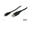 PremiumCord Kabel micro USB 2.0, A-B 1,5m kabel navržený pro rychlé nabíjení (ku2m15f)