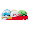 Jazwares Pokémon Plyšák Figurky Poké Balls 10 cm Sada (6)