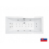 Sanovo Aster Kombi Elektro 175x80 cm, obdĺžniková hydromasážna vaňa