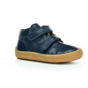 FRODDO Barefoot detské členkové topánky First Step Dark blue tmavo modré Veľkosť: 20