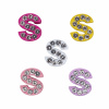 Nojomojo Písmeno S Prívesok na náramok 10 ks