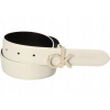 Opasok - Calvin Klein White Belt - ženský produkt (Betlewskiho pánske nohavice pás)