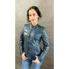 Max Original Leather Dámska kožená bunda TW14-L011 (M 44-46) - Blue - M